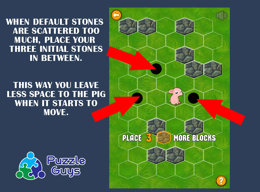 Block the Pig - Sun Temple Games